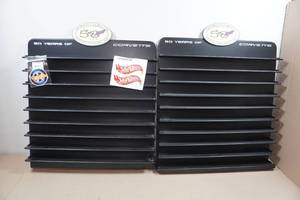 lot 213 image: 2 Die Cast Car Display Racks