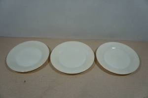 lot 240 image: 3 Fire King Oven Plates