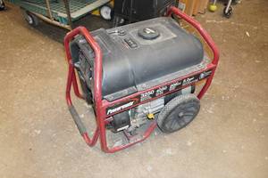 lot 1A image: Powermate 3250 Watt Gas Generator