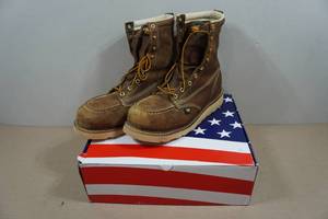 lot 259 image: Thorogood Mens 8 Crazy Horse American Heritage Series Work Boots - Size 12