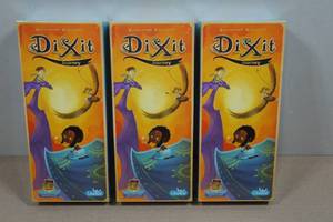 lot 284 image: 3 Dixit Journey Card Game Expansion Set