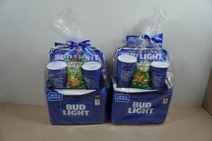 lot 320 image: 2 Bud Light Coolers with Cups