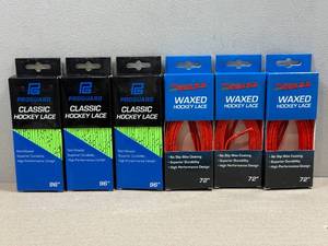 lot 376 image: 6 Sets of Pro Guard Hockey Laces
