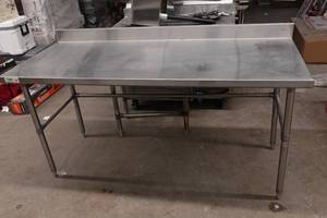 lot 7 image: Stainless Steel Work Station