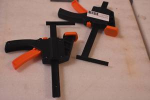 lot 50 image: WEN 36053C Track Saw Clamps (Two-Pack)