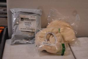 lot 52 image: 3 packs of WEN 10A345 10-Inch Synthetic Wool Polishing Bonnets (2-Pack)