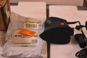 lot 64 image: WEN 6301 Electric Detailing Palm Sander