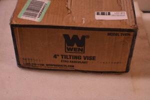 lot 73 image: WEN TV434 4.25 in. Industrial Strength Benchtop and Drill Press Tilting Angle Vise