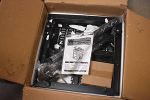 lot 100 image: WEN MSA658T Multi-Purpose Rolling Planer and Miter Saw Tool Stand with Extension Rollers