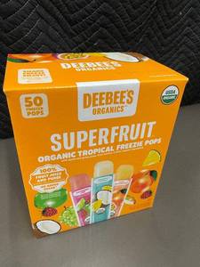 Trol - DeBee's Organics Superfruit Organic Tropical Freeze Pops - 50-Count Box