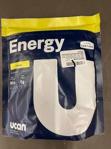 lot 19 image: Box T - UCAN Energy Lemon Powder Mix - 0g Sugar, 90& Minutes of Energy