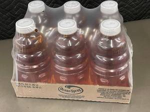 lot 33 image: SD 4 - Ocean Spray Apple Juice 46 oz Bottles - 6 Pack