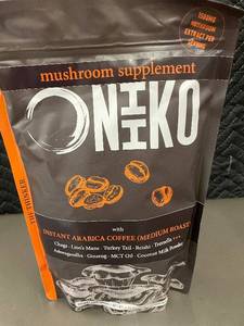 lot 277 image: Box W - NEKO Mushroom Supplement - Instant Arabica Coffee (Medium Roast) 1500 mg Per Serving