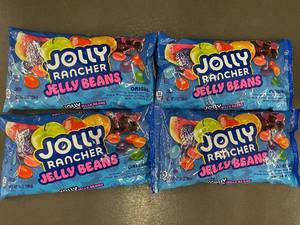 lot 287 image: UT 3 - Jolly Rancher Jelly Beans Original 14 oz - Pack of 4