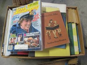 lot 171 image: Box of Vintage Paperback and Hardco...