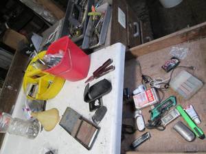 lot 273 image: Tool trays and misc containers of a...