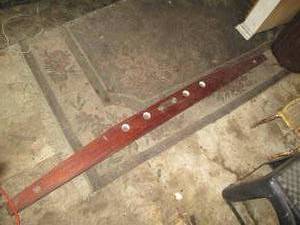 lot 278 image: Vintage wood 6ft level...