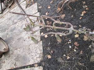 lot 21 image: Antique all metal Horse drawn singl...