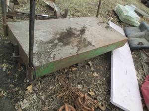 lot 65 image: Vintage metal Nutting style industr...