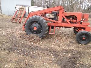 Vintage tractor with hydraulics and...