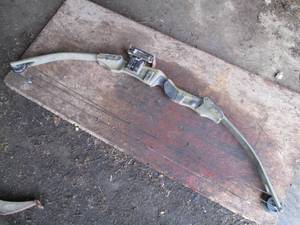 lot 111 image: Bear archery bow...