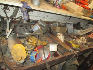 lot 147 image: Tons and tons of construction hardw...