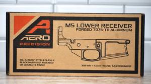 lot 7 image: NIB Aero Precision M5 Lower Receiver Multi - 7.62.51.308 Win6.5 Creedmoor