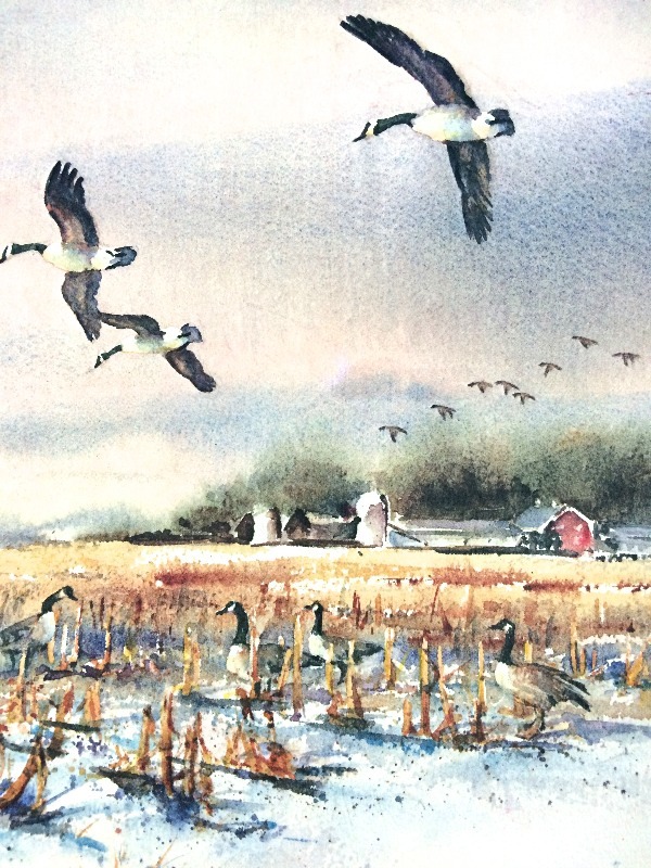lot 49 image: Lot of 4 prints by Judy Harmon Detailing the Seasons
