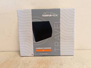lot 16 image: NEW TEMPUR-PEDICURE LUMBAR CUSHION