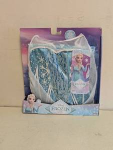 lot 8 image: NEW JAKKS PACIFIC DISNEY FROZEN ELSA DRESS FITS 4 - 6X