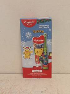 lot 38 image: NEW COLGATE POKMON BRUSHTASTIC GIFT PACK