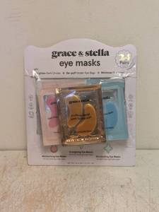 lot 46 image: NEW GRACE & STELLA EYE MASKS 24PK