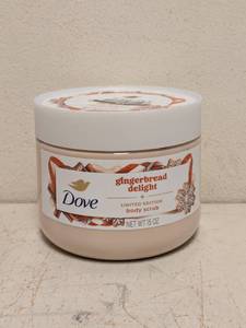 lot 71 image: NEW DOVE GINGERBREAD DELIGHT BODY SCRUB
