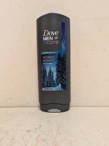 lot 65 image: NEW DOVE MENS CARE NORDIC NIGHTS BODY WASH
