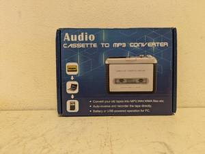 lot 138 image: NEW AUDIO CASSETTE TO MP3 CONVERTER