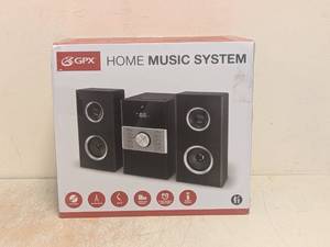 lot 157 image: NEW GPX HOME MUSIC SYSTEM