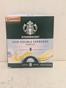 lot 240 image: NEW STARBUCKS ICED DOUBLE ESPRESSO VANILLA 8PK