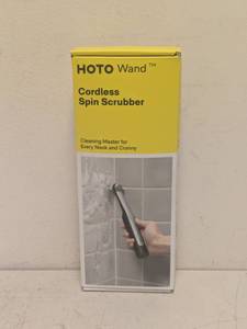 lot 227 image: NEW HOTO WAND CORDLESS SPIN SCRUBBER