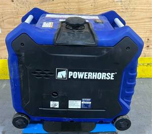 Powerhorse Inverter Generator, 4500 Surge Watts, 3500 Rated Watts, Electric Start #96387 Msrp $699.99