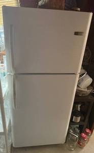 Frigidaire Top-Freezer Refrigerator, White - 69 in H x 30 in W x 32 in D - refrigerator only