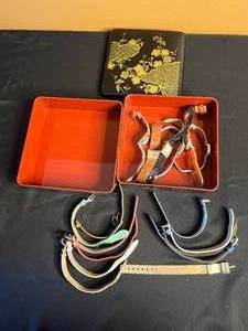 lot 34 image: Gossip Quartz Watches - Pedre & Indeed Dials, Assorted Straps in Tin Box