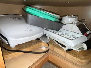 lot 109 image: Osterizer Blender with Food Processor Attachments - Vintage Kitchen Equipment