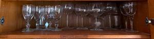 lot 180 image: Irish Coffee Glasses with Measuring Marks - Stemware Set