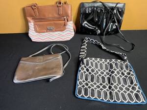 lot 216 image: Stone & Co. Leather Handbag & 4 Other Bags