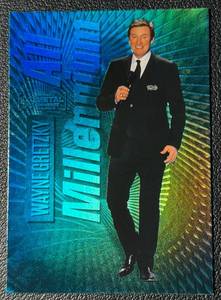 lot 30 image: Wayne Gretzky Metal Universe All Millenium Teal Hockey Card No. 128