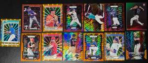 lot 54 image: 13-Card Numbered Baseball Card Lot