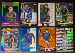 lot 61 image: 8-Card Soccer Card Lot (25)