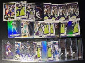 lot 73 image: Justin Jefferson 32-Card BaseInsert Minnesota Vikings Football Card Lot