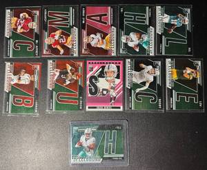 lot 81 image: 11-Card Spellbound Superstar Football Card Lot