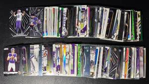 lot 84 image: 100 Card BaseInsert Minnesota Vikings Football Card Lot (2)